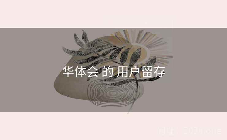 华体会 的 用户留存