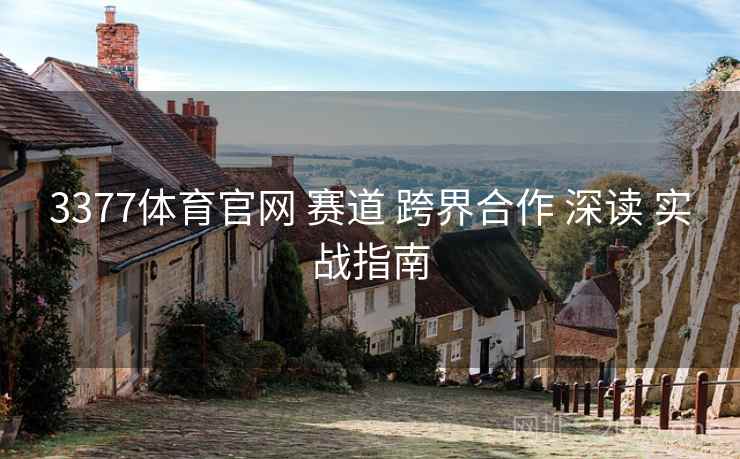 3377体育官网 赛道 跨界合作 深读 实战指南