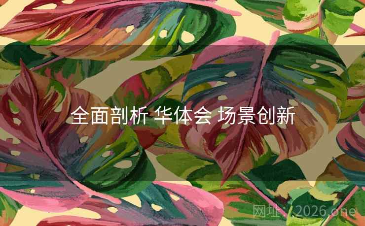 全面剖析 华体会 场景创新 全面剖析 华体会 场景创新